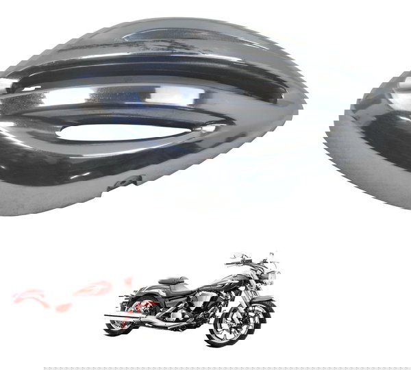 Acabamento Filtro Ar Esq Avari Yamaha Xvs 950 Midnight 09-16