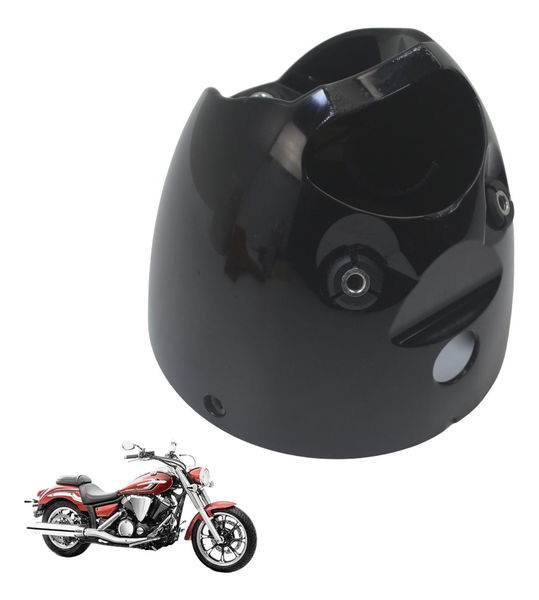 Carcaça Farol Yamaha Xvs 950 Midnight 09-16 Orig Carcaça Farol Yamaha Xvs 950 Midnight 09-16 Orig