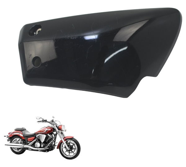 Carenagem Lateral Direita Yamaha Xvs 950 Midnight 09-16 Orig Preto