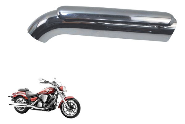 Capa Escape Traseira Yamaha Xvs 950 Midnight 09-16 Original