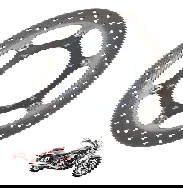 Disco Freio Dianteiro Yamaha Xvs 950 Midnight 09-16 Original
