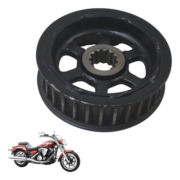 Polia Pinhão Transmissão Yamaha Xvs 950 Midnight 09-16 Orig