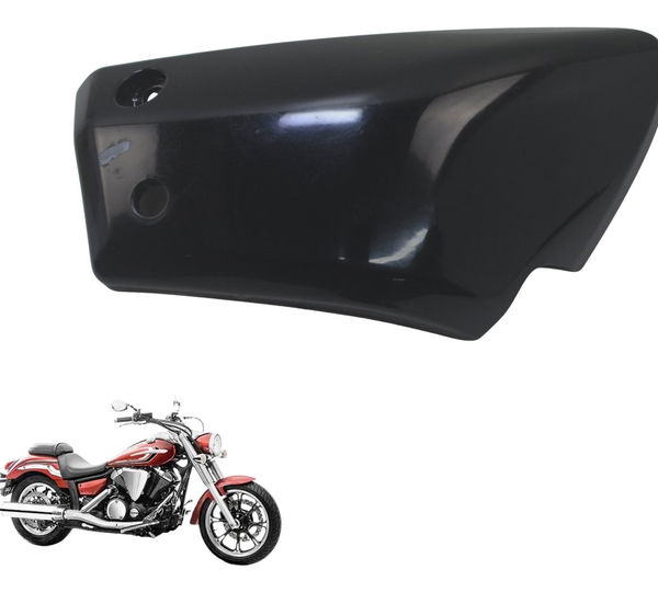 Carenagem Lateral Direita Yamaha Xvs 950 Midnight 09-16 Orig Preto
