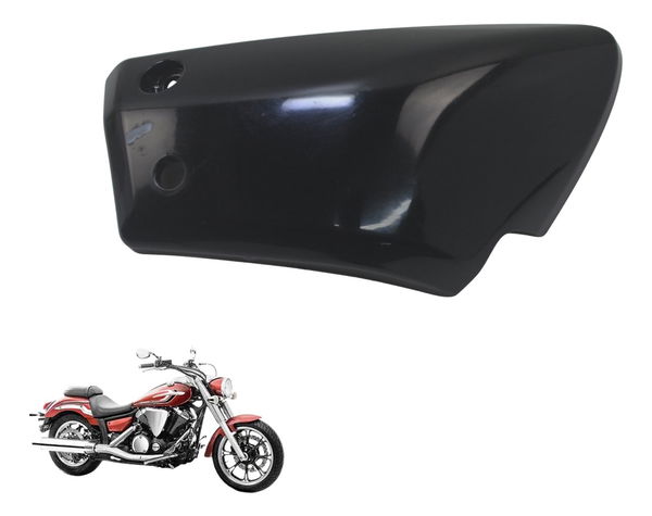 Carenagem Lateral Direita Yamaha Xvs 950 Midnight 09-16 Orig Preto