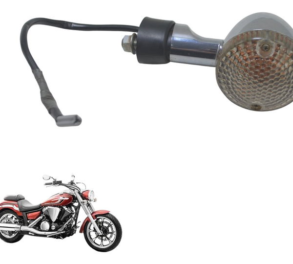 Pisca Dianteiro Esquerdo Yamaha Xvs 950 Midnight 09-16 Orig Esquerdo