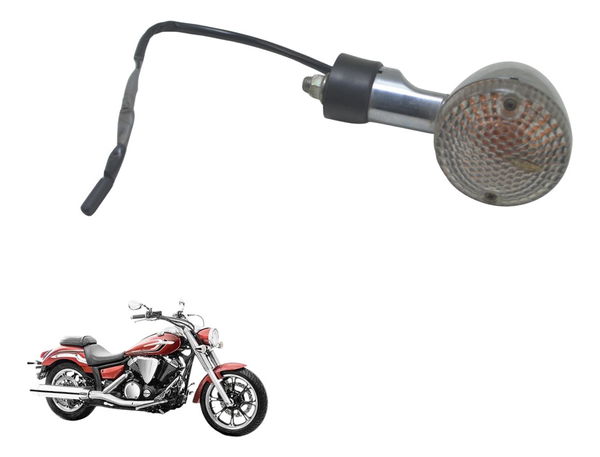 Pisca Traseiro Esq C/ Det Yamaha Xvs 950 Midnight 09-16 Orig Esquerdo