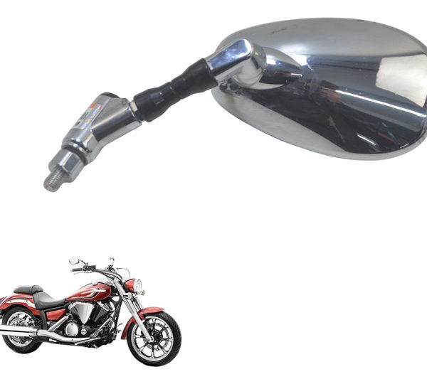 Espelho Retrovisor Esq Yamaha Xvs 950 Midnight 09-16 Orig