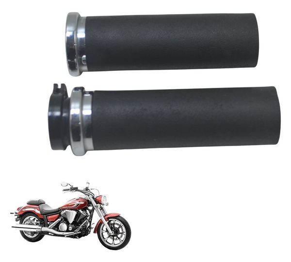 Par Manopla Yamaha Xvs 950 Midnight 09-16 Original Preto