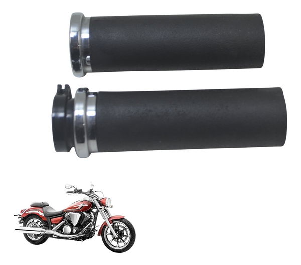 Par Manopla Yamaha Xvs 950 Midnight 09-16 Original Preto