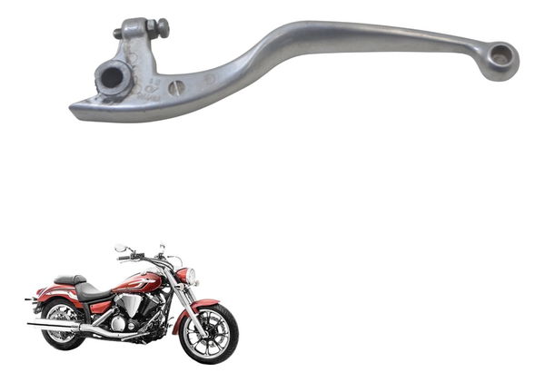 Manete Freio Yamaha Xvs 950 Midnight 09-16 Original Prateado