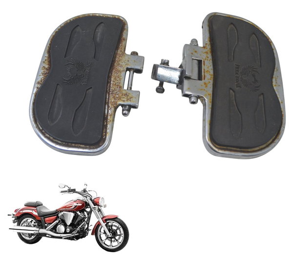 Par Plataforma Tras Free Zone Yamaha Xvs 950 Midnight 09-16