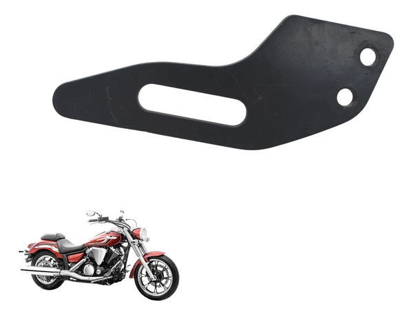 Suporte Pedaleira Traseira Dir Yamaha Xvs 950 Midnight 09-16 Preto
