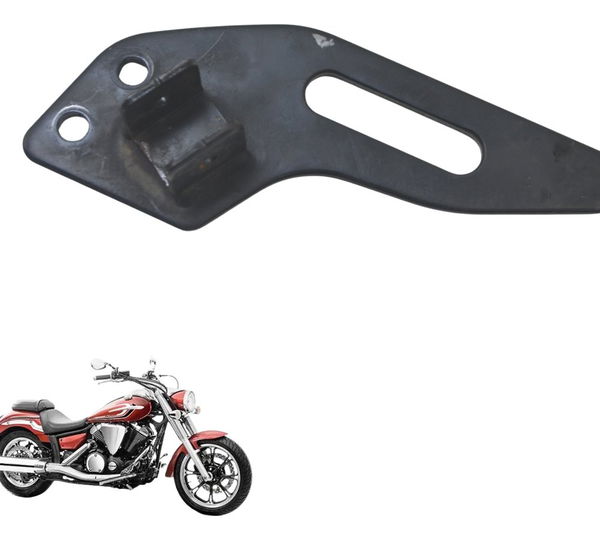 Suporte Pedaleira Traseira Esq Yamaha Xvs 950 Midnight 09-16 Preto