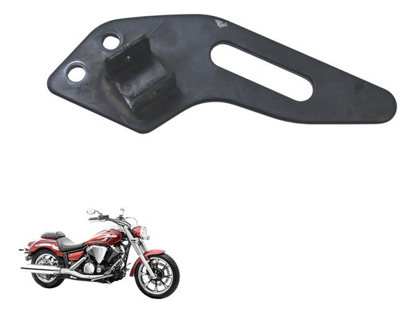 Suporte Pedaleira Traseira Esq Yamaha Xvs 950 Midnight 09-16 Preto
