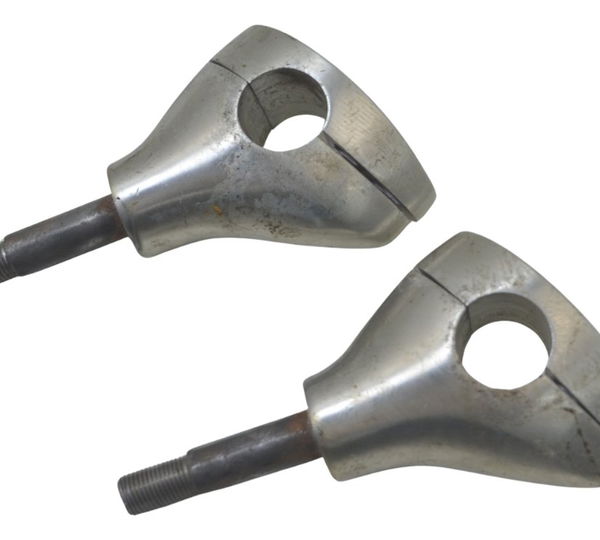 Par Riser Guidão Yamaha Xvs 950 Midnight 09-16 Original Prateado