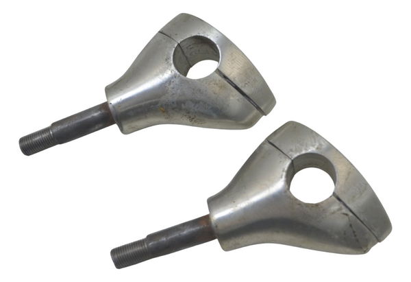 Par Riser Guidão Yamaha Xvs 950 Midnight 09-16 Original Prateado