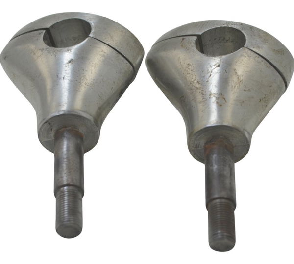 Par Riser Guidão Yamaha Xvs 950 Midnight 09-16 Original Prateado