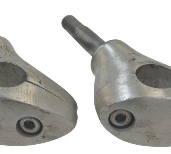 Par Riser Guidão Yamaha Xvs 950 Midnight 09-16 Original Prateado