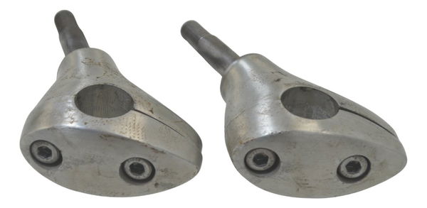 Par Riser Guidão Yamaha Xvs 950 Midnight 09-16 Original Prateado