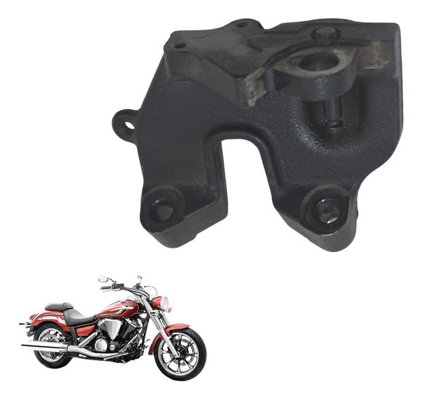 Suporte Pedal Descanso Lateral Yamaha Xvs 950 Midnight 09-16 Preto