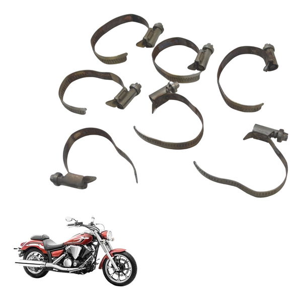 Kit Abraçadeira Yamaha Xvs 950 Midnight 09-16 Original