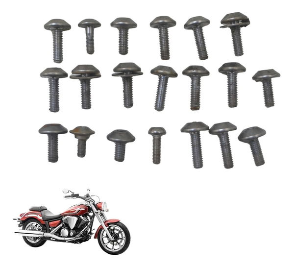 Kit Parafuso Carenagem Yamaha Xvs 950 Midnight 09-16 Orig Kit Parafuso Carenagem Yamaha Xvs 950 Midnight 09-16 Orig