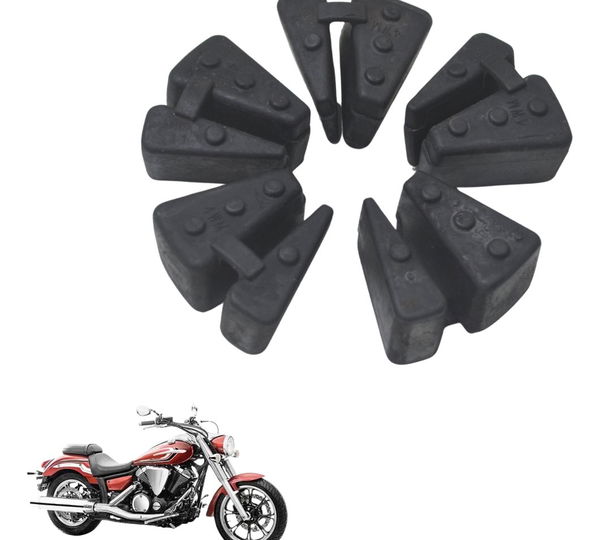 Coxim Cubo Coroa Yamaha Xvs 950 Midnight 09-16 Original