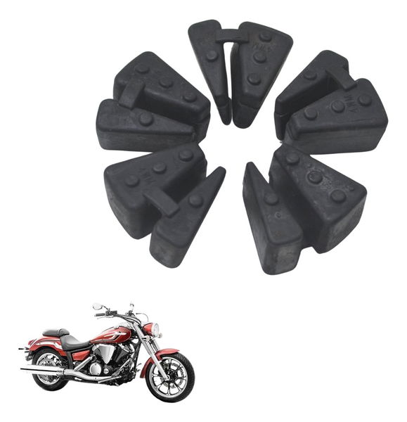 Coxim Cubo Coroa Yamaha Xvs 950 Midnight 09-16 Original