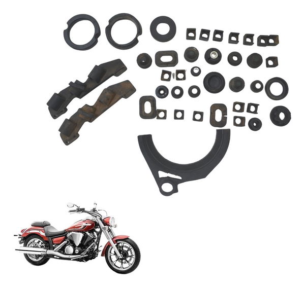 Kit Coxim Diversos Yamaha Xvs 950 Midnight 09-16 Original