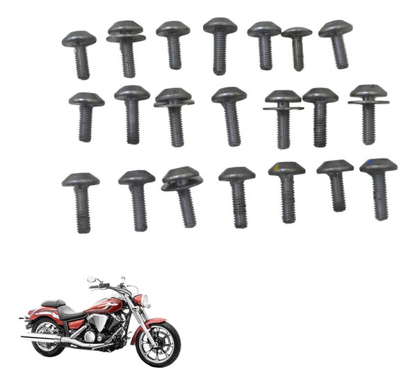 Kit Parafuso Carenagem Yamaha Xvs 950 Midnight 09-16 Orig