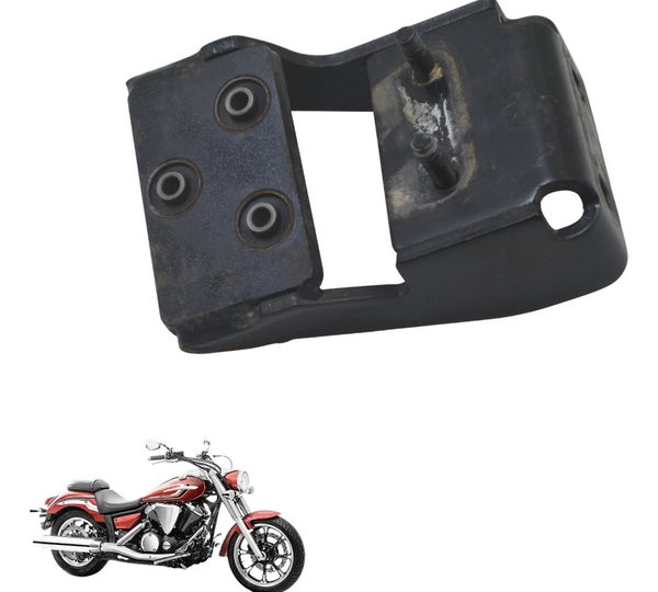 Suporte Pedaleira Esquerd Yamaha Xvs 950 Midnight 09-16 Orig Preto