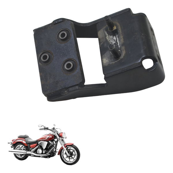 Suporte Pedaleira Esquerd Yamaha Xvs 950 Midnight 09-16 Orig Preto