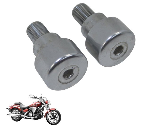 Par Peso Guidão Yamaha Xvs 950 Midnight 09-16 Original