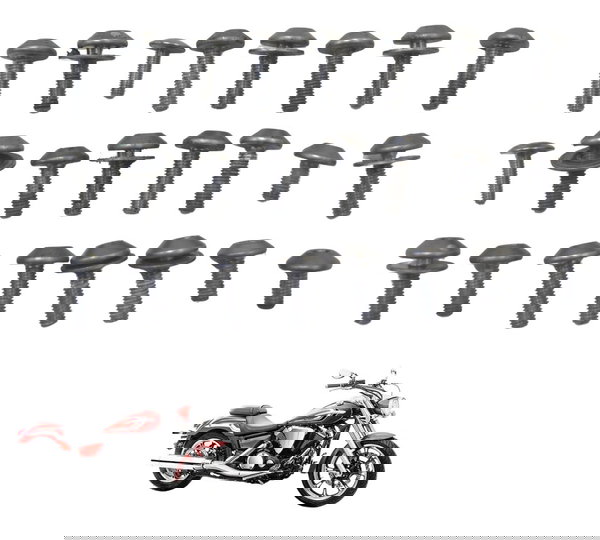 Kit Parafuso Carenagem Yamaha Xvs 950 Midnight 09-16 Orig