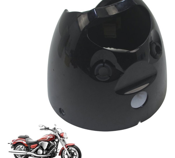 Carcaça Farol C/ Avari Yamaha Xvs 950 Midnight 09-16