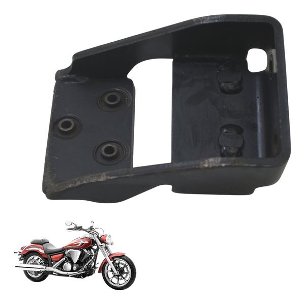Suporte Pedaleira Direita Yamaha Xvs 950 Midnight 09-16 Orig Preto
