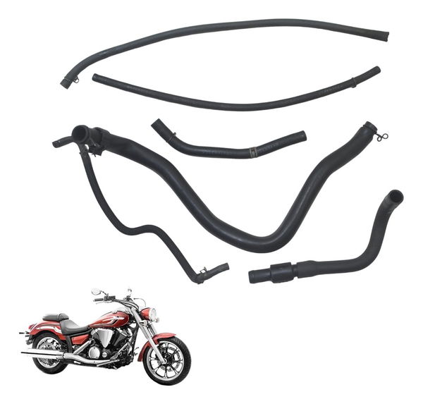 Kit Mangueira Yamaha Xvs 950 Midnight 09-16 Original