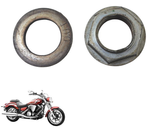 Porca Pinhão Yamaha Xvs 950 Midnight 09-16 Original