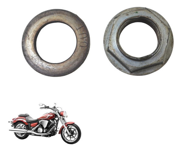 Porca Pinhão Yamaha Xvs 950 Midnight 09-16 Original