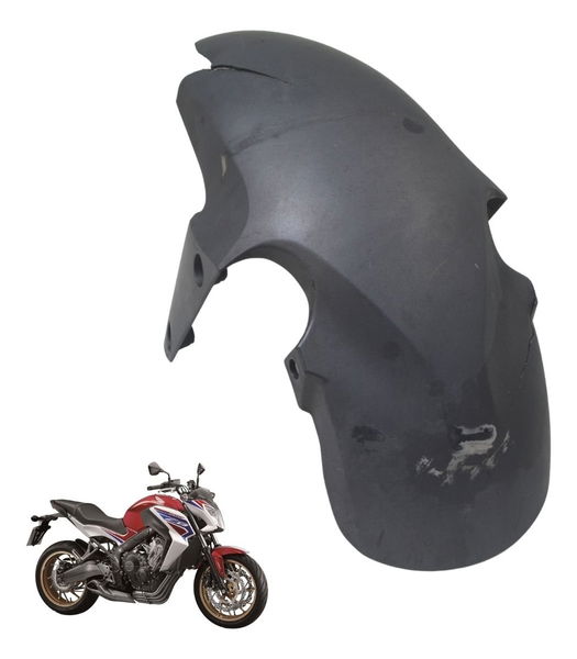 Paralama Dianteiro Com Avaria Honda Cb 650 F 15-18 Original Dianteira