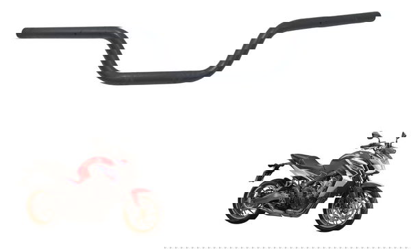 Guidão Honda Cb 650 F 15-18 Original Preto Guidão Honda Cb 650 F 15-18 Original Preto