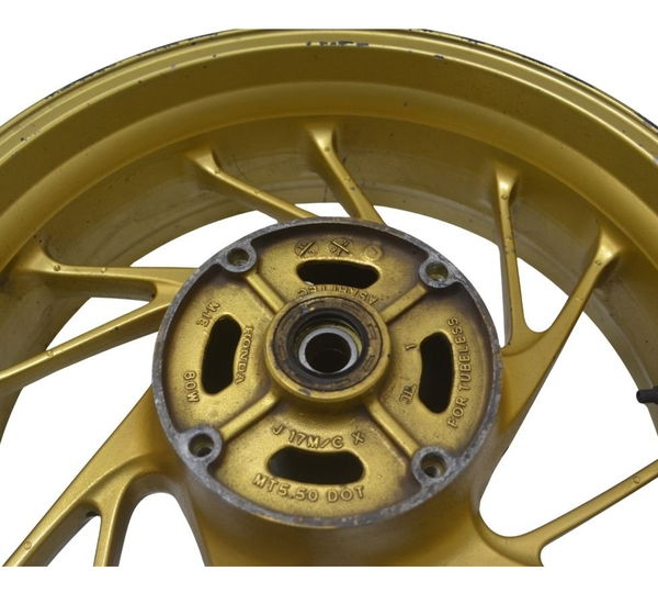 Roda Traseira Honda Cb 650 F 15-18 Original Dourado