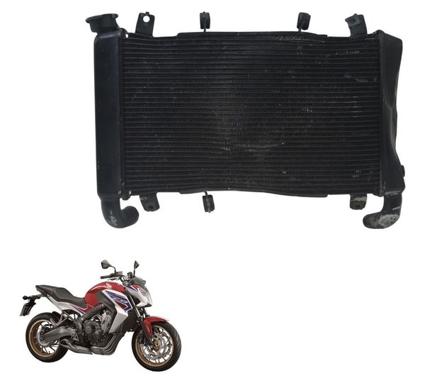 Radiador C/ Avaria Honda Cb 650 F 15-18 Original