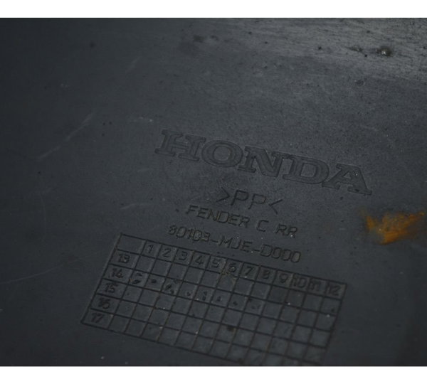 Paralama Traseiro Honda Cb 650 F 15-18 Original