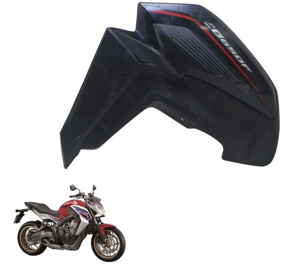 Carenagem Lateral Tanque Dir Honda Cb 650 F 15-18 Original Preto