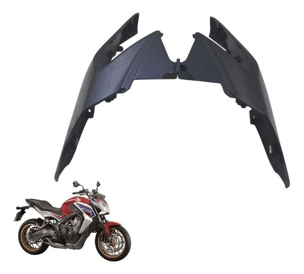 Carenagem Farol Superior Honda Cb 650 F 15-18 Original Preto Carenagem Farol Superior Honda Cb 650 F 15-18 Original Preto