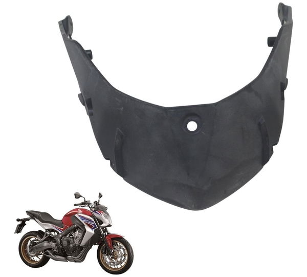 Carenagem Inferior Farol Honda Cb 650 F 15-18 Original Preto