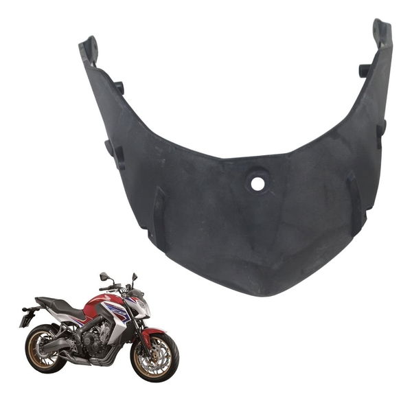 Carenagem Inferior Farol Honda Cb 650 F 15-18 Original Preto