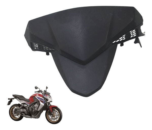 Carenagem Acabamento Farol C/ Avaria Honda Cb 650 F 15-18 Preto