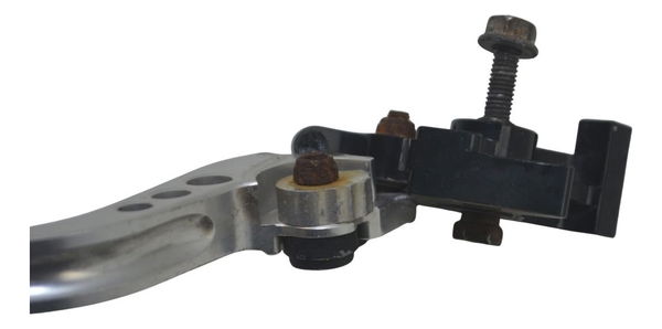 Par Manete Esportivo C/ Avaria Honda Cb 650 F 15-18 Original Prateado